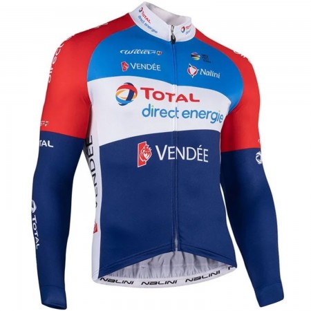 Cykeltrøje Langærmet 2021 Team TotalEnergies N001